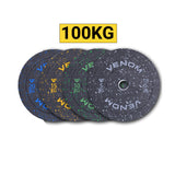 100kg Olympic Bumper Plate Package