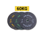 60kg Olympic Bumper Plate Package